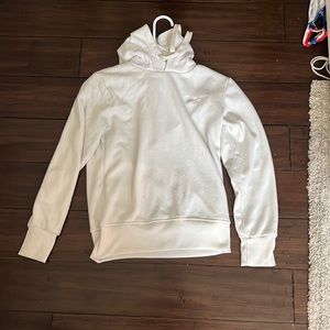 white nike hoodie